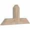 Ekena Millwork Portland Smooth Timber Gable Bracket, Douglas Fir, 36"W x 18"H x 3 1/2"D x 5 1/2"F, 12/12 Pitch GBW036X18X0406POR00SDF - alternate 2